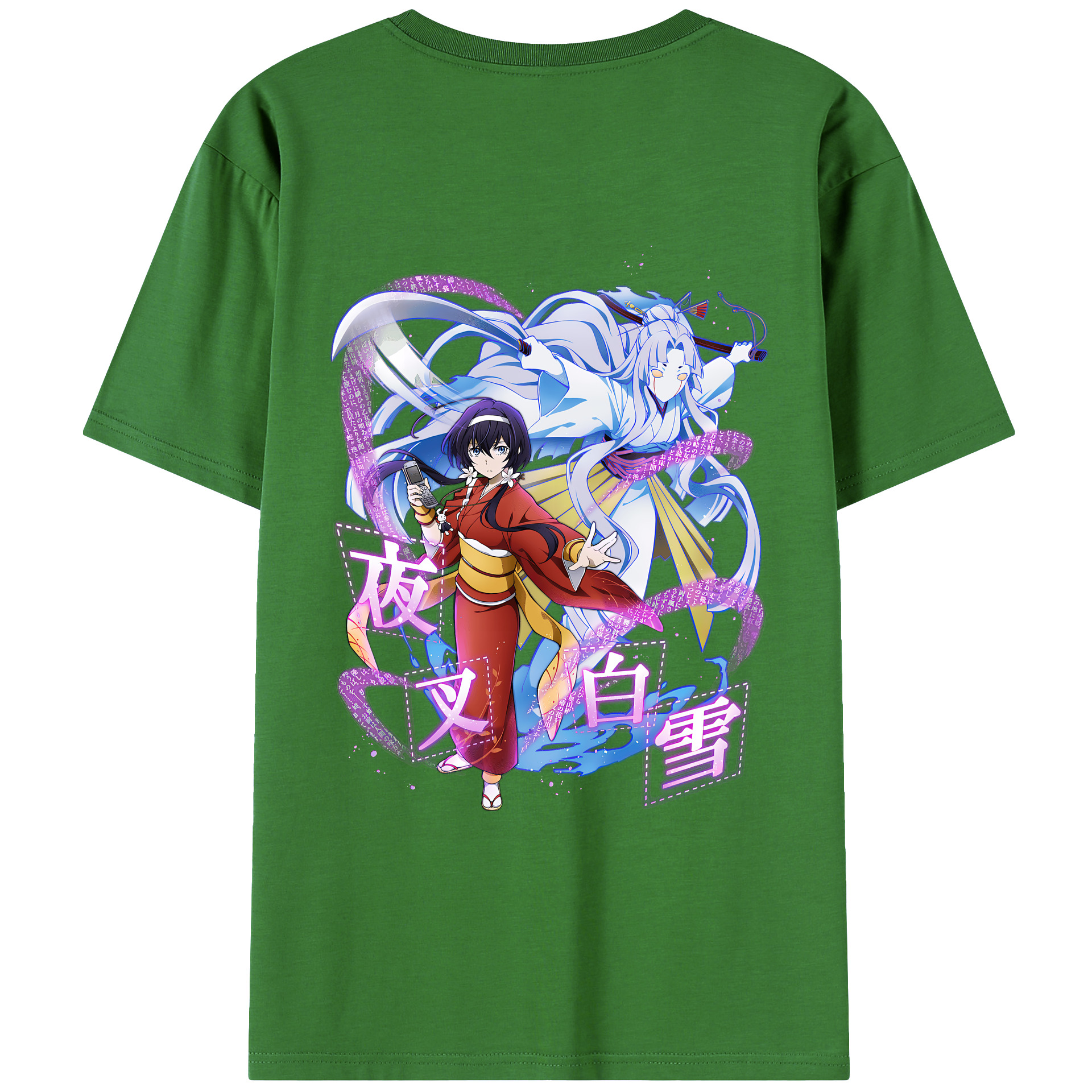 （画像用） 文豪ストレイドッグス Bungo Stray Dogs レディース半袖Tシャツ(バックプリント)